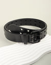 Grommet PU Leather Belt