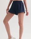 Smocked Waist Sports Shorts