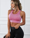 Cutout Racerback Sports Bra