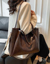 PU Leather Large Tote Bag