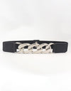 Chain Detail Elastic Belt