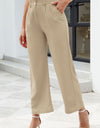 Pocketed High Waist Pants