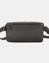 David Jones PU Leather Double Zipper Adjustable Belt Bag