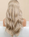 13*2" Wave Lace Front Synthetic Wigs in Gold 26" Long 150% Density