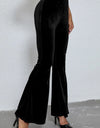 High Waist Flare Leg Pants