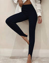 Ribbed Mid Waist Leggings