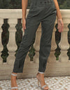 High Waist Cropped Pants