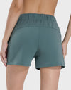 Elastic Waist Active Shorts