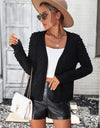 Open Front Long Sleeve Cardigan