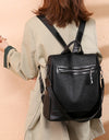 PU Leather Backpack Bag