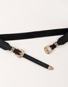 Double Buckle Elastic Belt