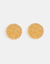 Gold-Plated Geometric Stud Earrings