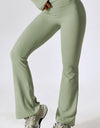 Wide Waistband Sports Pants