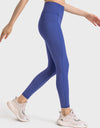 Wide Waistband Slim Fit Long Sports Leggings