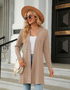 Long Sleeve Open Front Cardigan