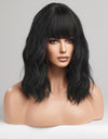 Mid-Length Wave Synthetic Wigs 12''