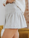 Smocked Wide Waistband Shorts