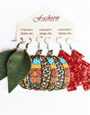 PU Earrings Set