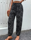 Printed High Waist Pants