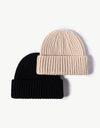 Rib-Knit Cuff Beanie