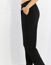 Zenana Pleated High Waist Pants with Side Pockets