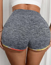 Heathered Wide Waistband Shorts