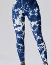 High Waist Tie-Dye Long Sports Pants