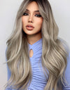 Full Machine Long Wave Wigs 26''