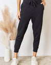 RISEN Soft Knit Drawstring Cropped Joggers