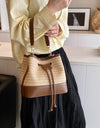 Straw Braided Shoulder Bag