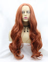 13*3" Lace Front Wigs Synthetic Long Wavy 24" 130% Density