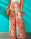 Floral Wide Leg Pants