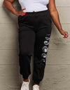 Simply Love Full Size Lunar Phase Graphic Sweatpants