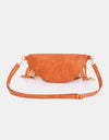 Fringed PU Leather Sling Bag