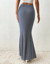 Plain Maxi Mermaid Skirt