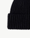 Rib-Knit Cuff Beanie