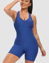 Crisscross Wide Strap Active Romper