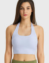 Breathable Halter Neck Sports Bra