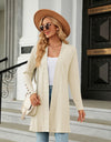 Long Sleeve Open Front Cardigan