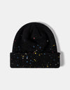 Confetti Rib-Knit Cuff Beanie