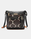 Nicole Lee USA Geometric Pattern Crossbody Bag