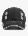 Distressed Adjustable Cotton Baseball Cap