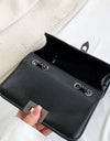 Studded PU Leather Crossbody Bag