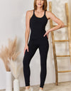 Mono B Active Jumpsuit with Pockets