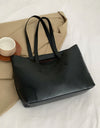 PU Leather Medium Tote Bag