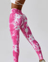 High Waist Tie-Dye Long Sports Pants