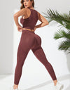 Ribbed Tank and Active Leggings Set