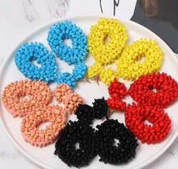 Beaded Dangle Earrings