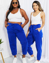 Zenana Full Size Can't Stop Me Paperbag Waist Joggers