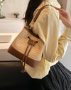 Straw Braided Shoulder Bag